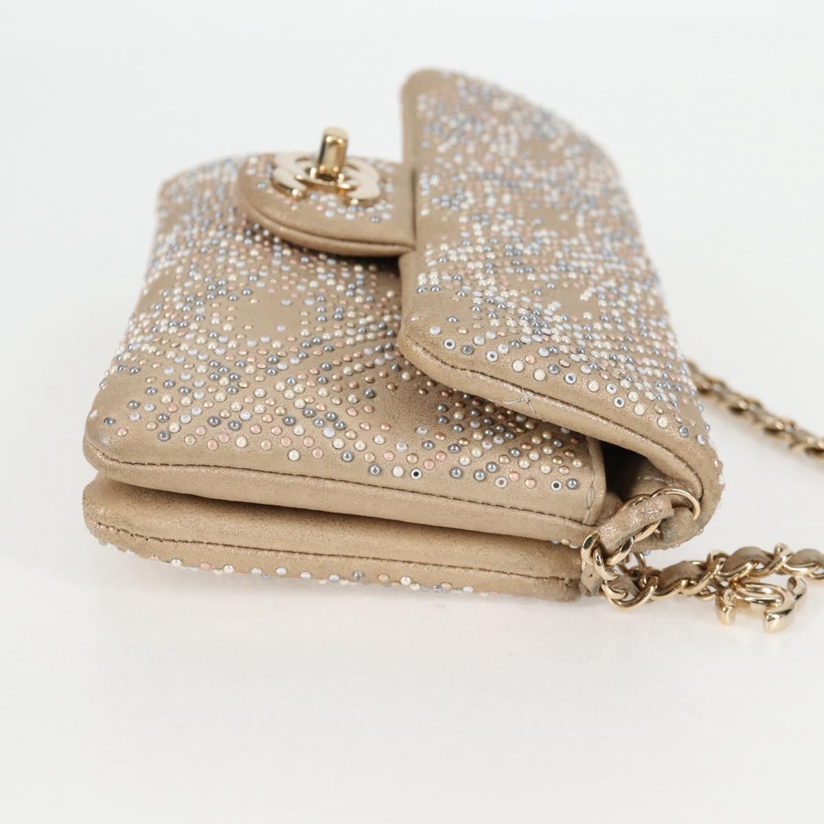 Chanel Gold Leather Flap Bag