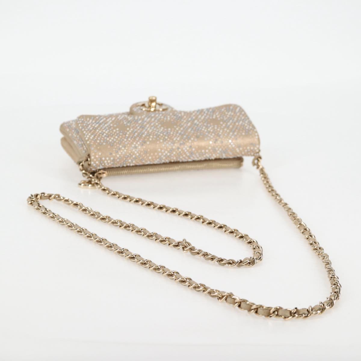 Chanel Gold Leather Flap Bag