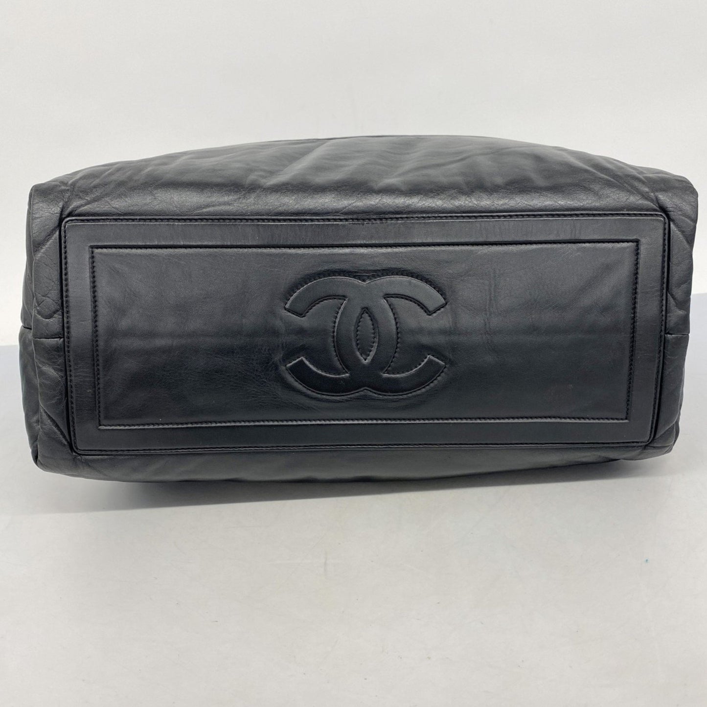 Chanel Black Leather Coco Cocoon
