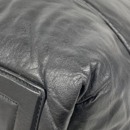 Chanel Black Leather Coco Cocoon