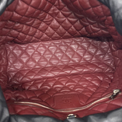 Chanel Black Leather Coco Cocoon