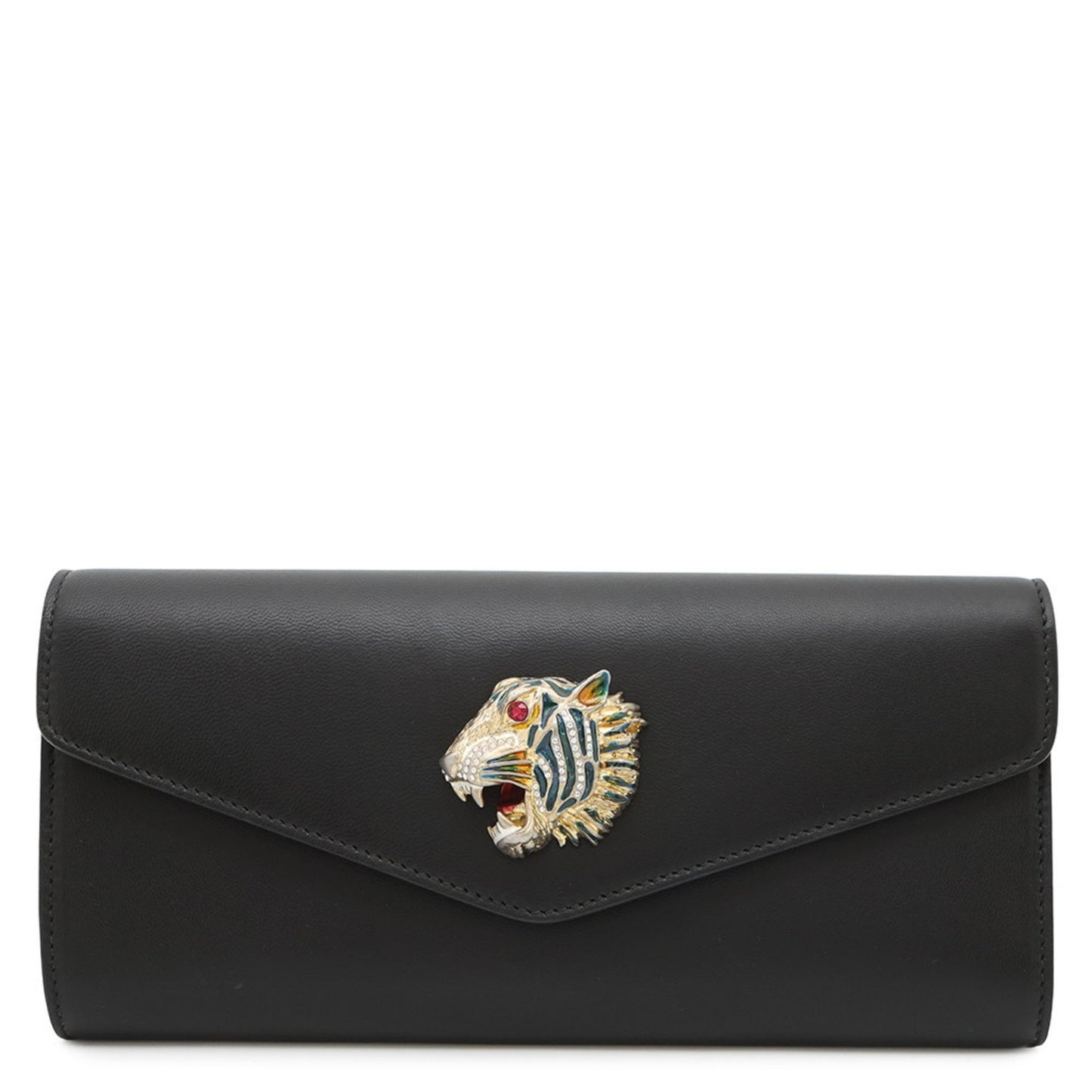 Gucci Black Leather Rajah