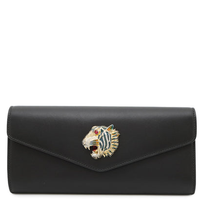 Gucci Black Leather Rajah