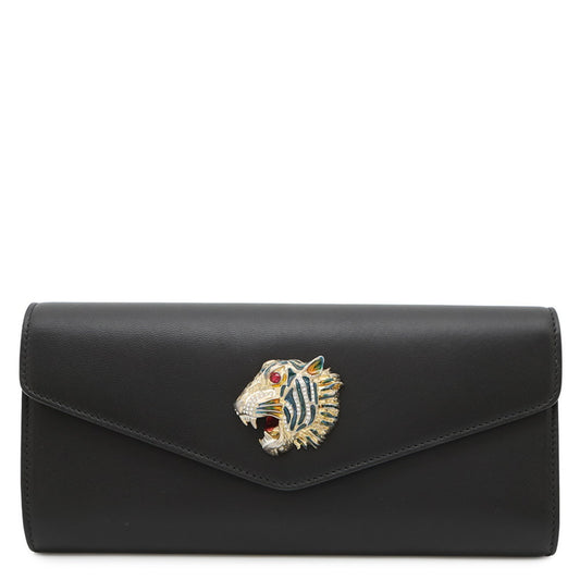 Gucci Black Leather Rajah