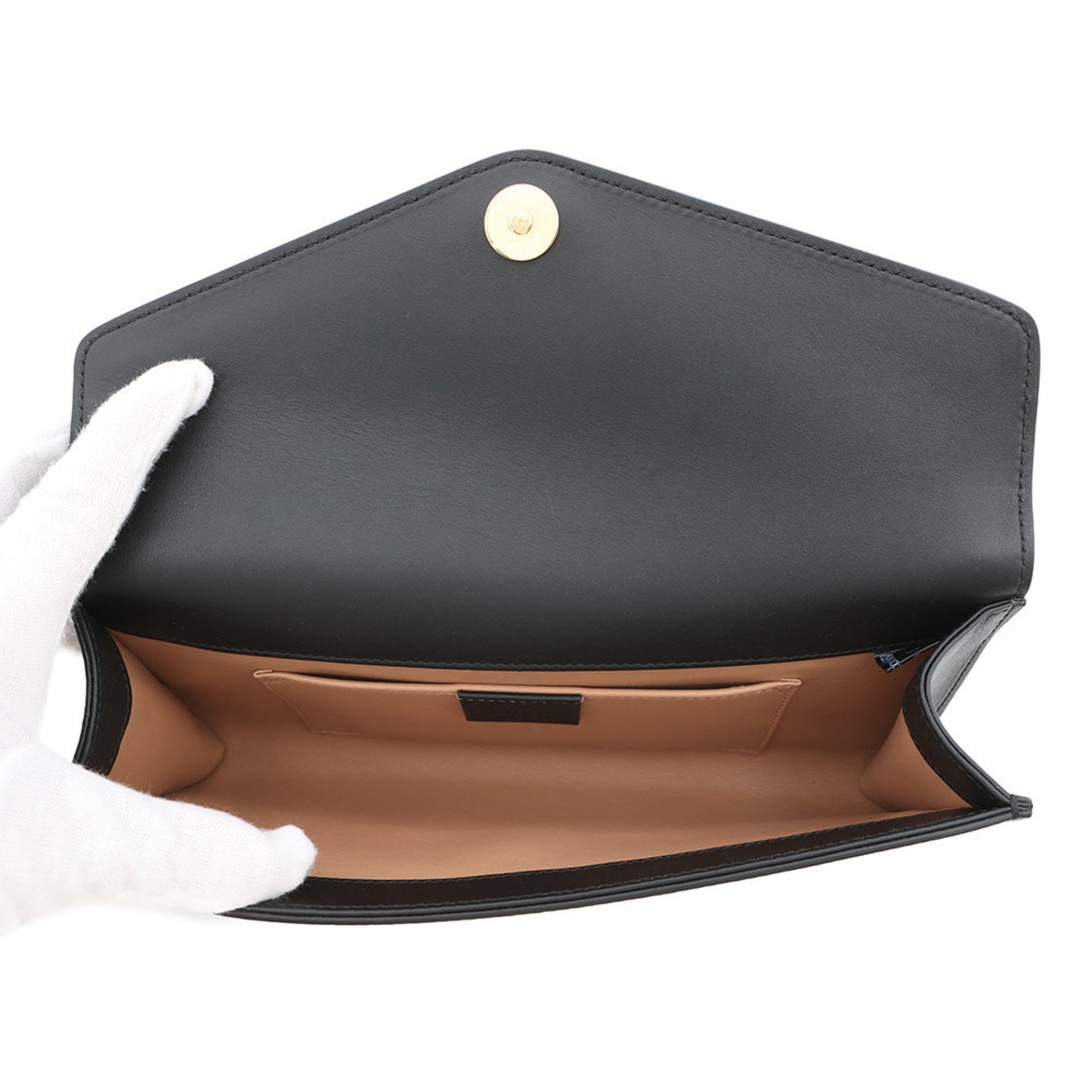 Gucci Black Leather Rajah