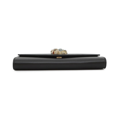 Gucci Black Leather Rajah