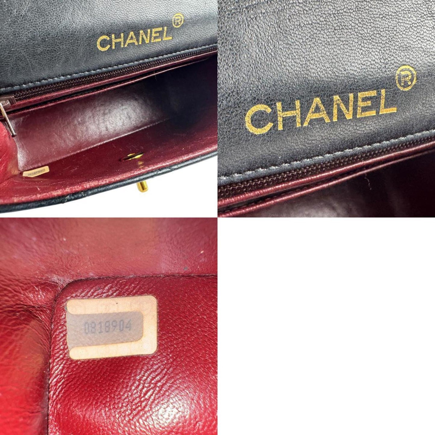 Chanel Black Leather Timeless/classique