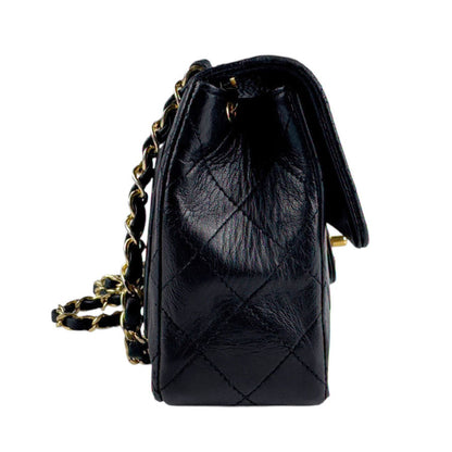 Chanel Black Leather Timeless/classique