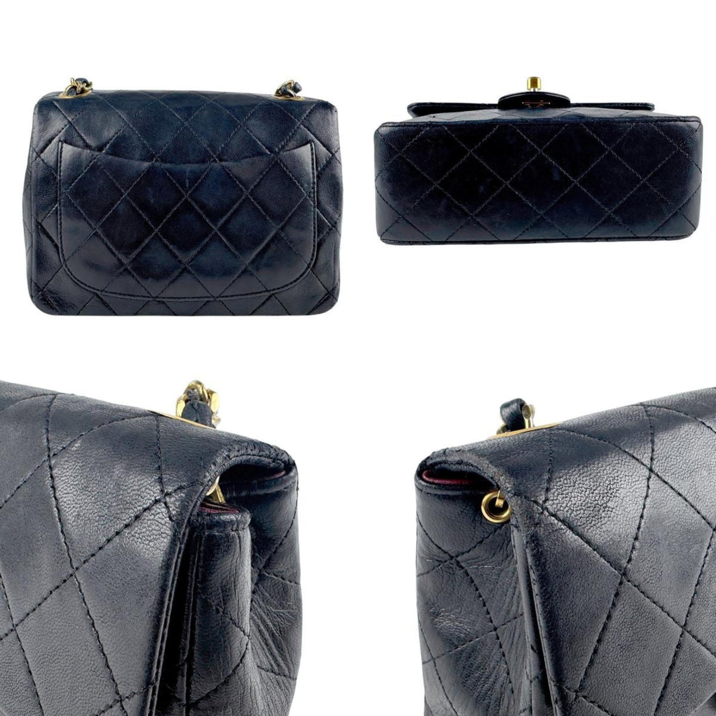 Chanel Black Leather Timeless/classique
