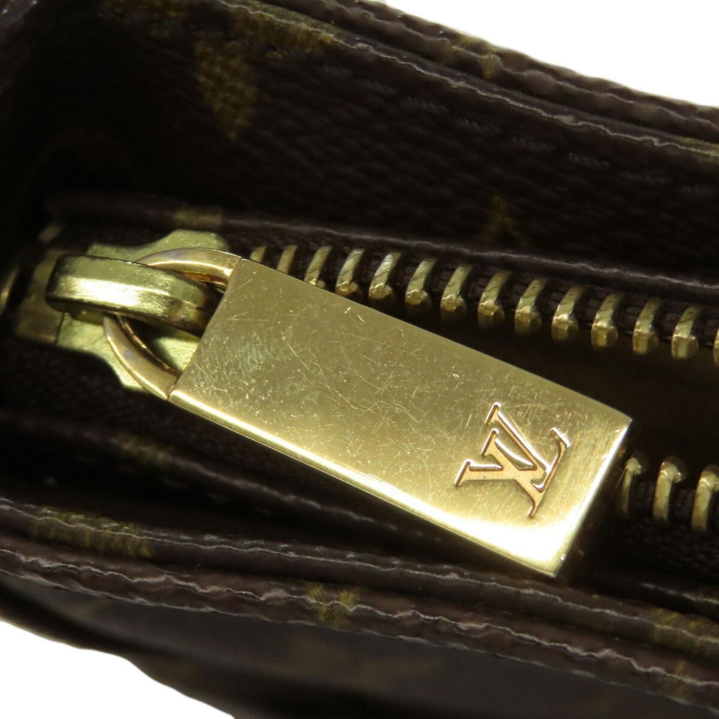Louis Vuitton Brown Canvas Looping Mm