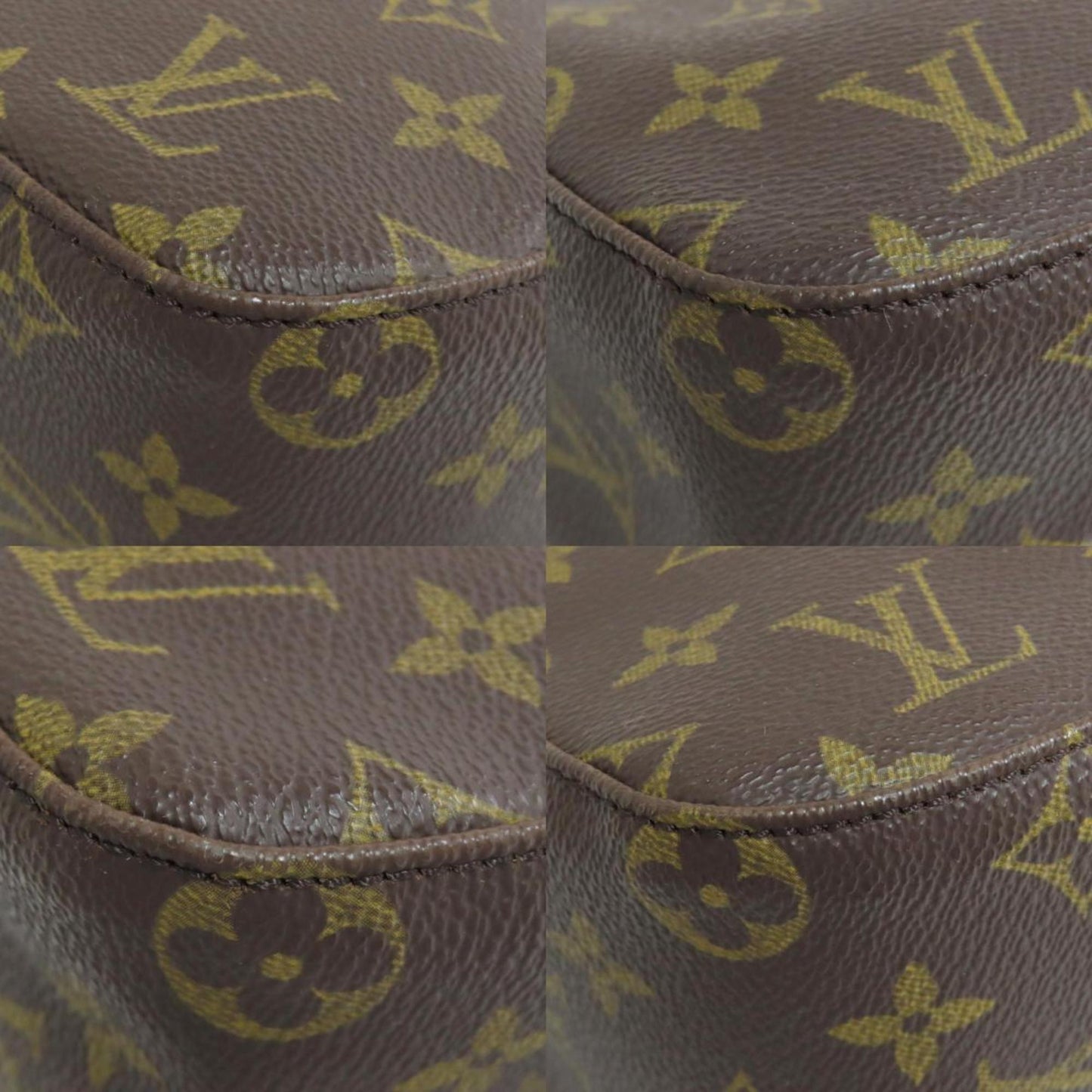Louis Vuitton Brown Canvas Looping Mm