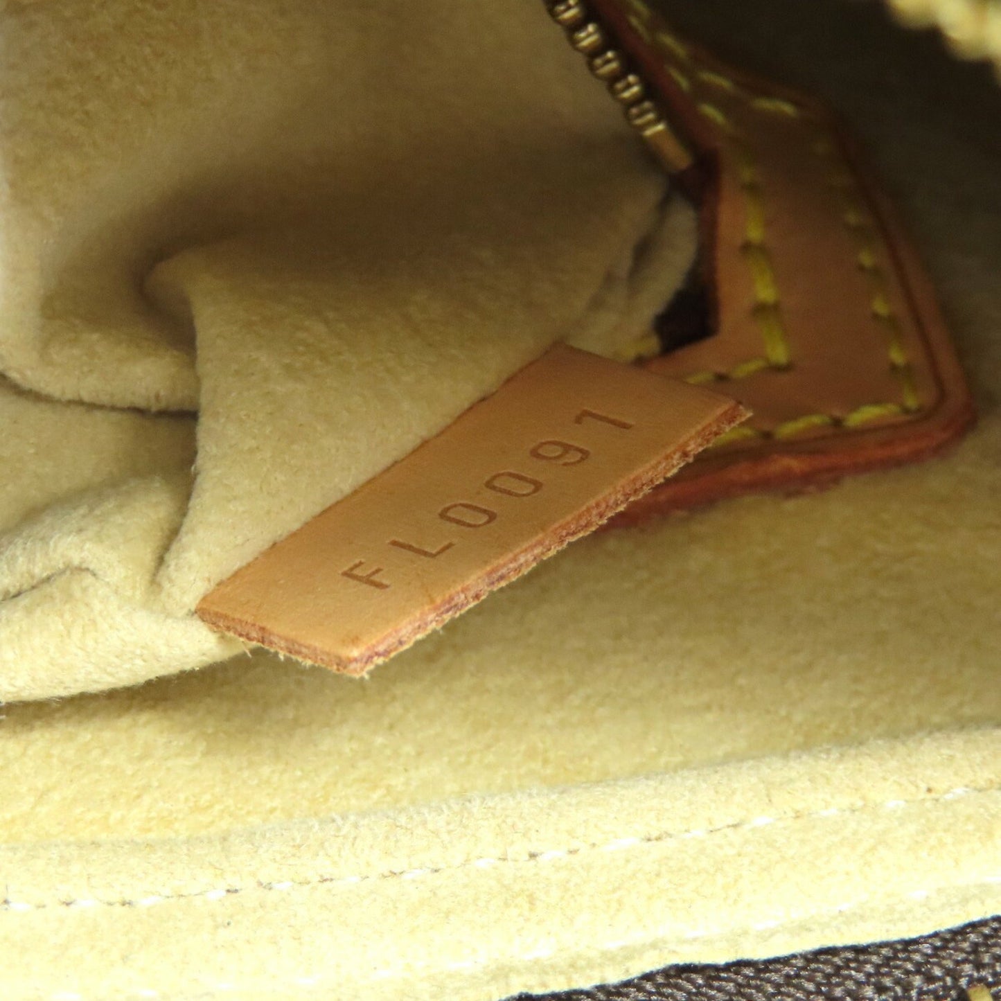 Louis Vuitton Brown Canvas Looping Mm