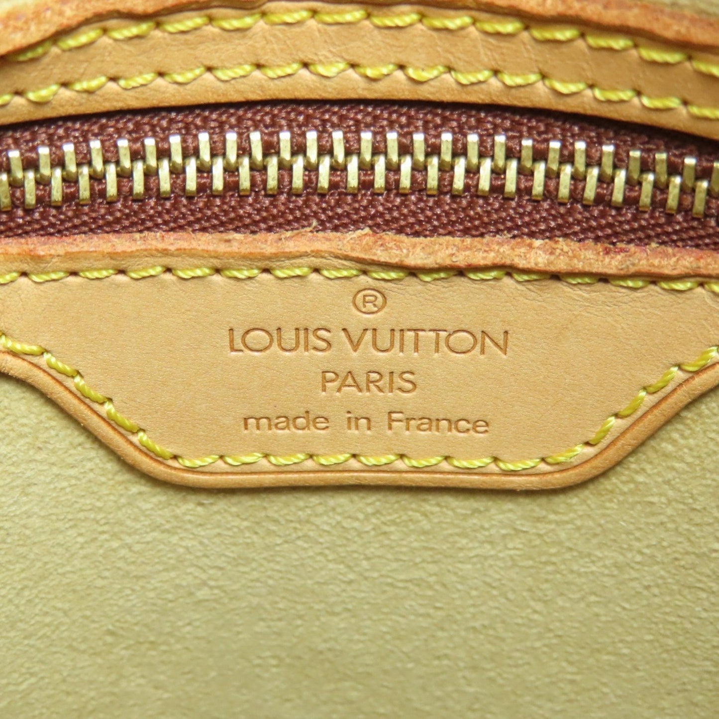 Louis Vuitton Brown Canvas Looping Mm