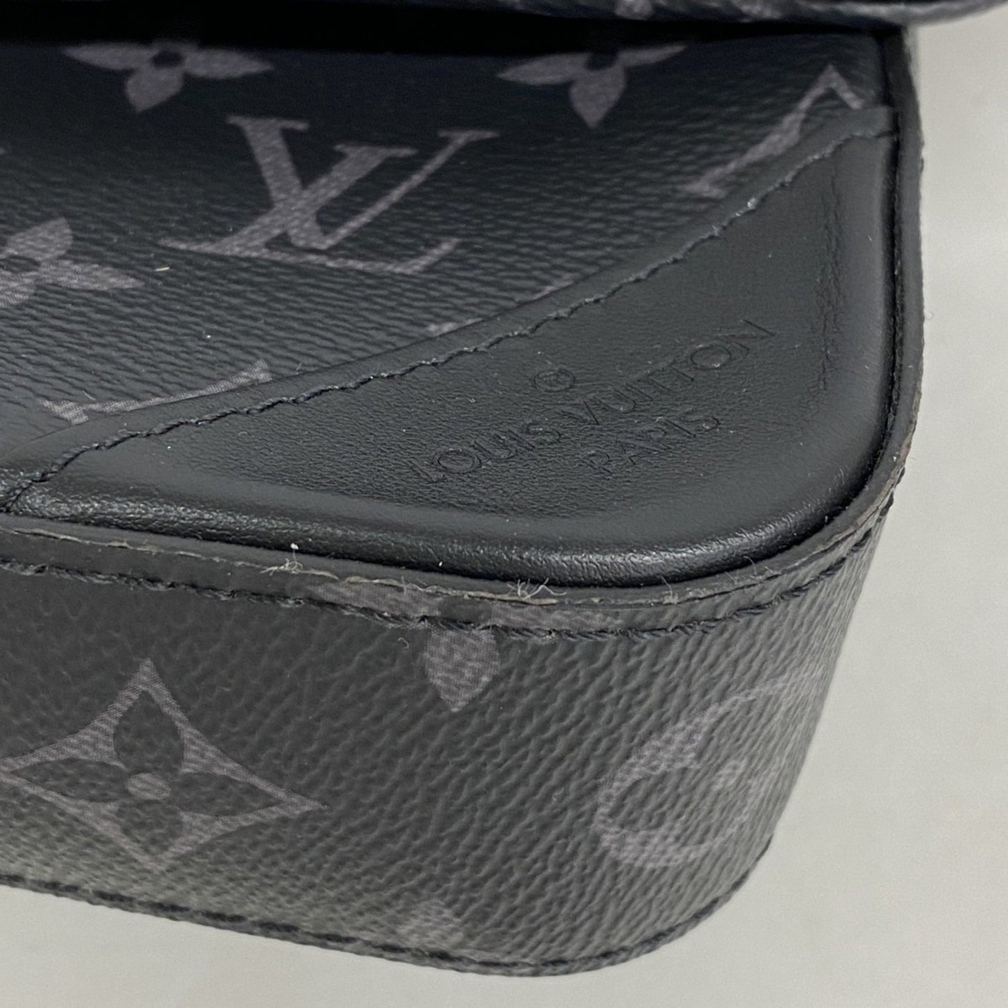 Louis Vuitton Black Canvas Trio