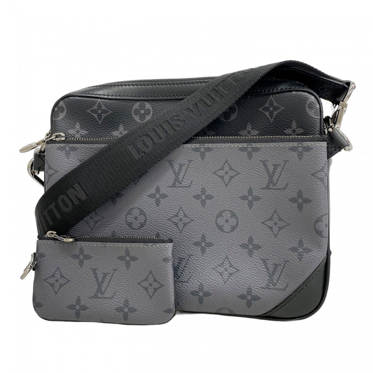 Louis Vuitton Black Canvas Trio