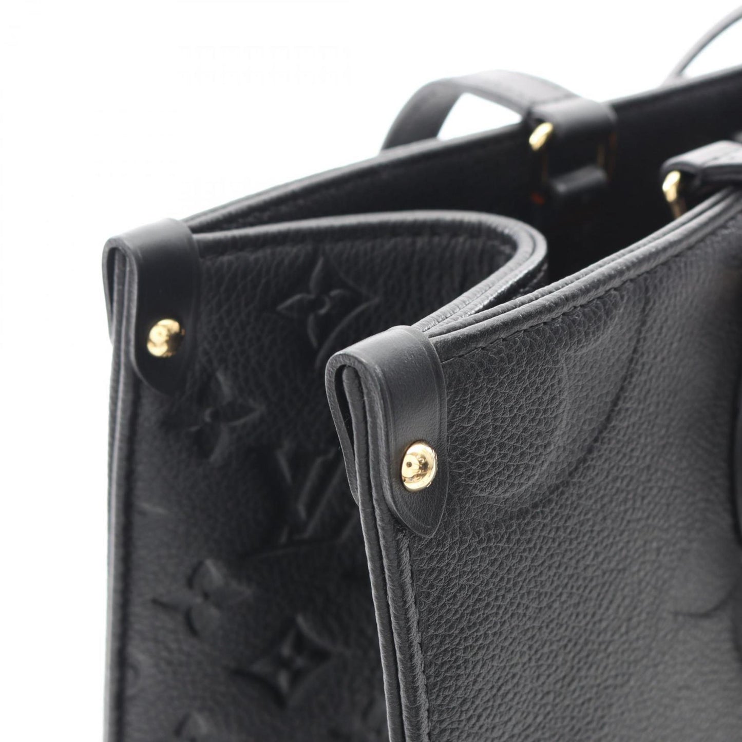 Louis Vuitton Black Leather Onthego