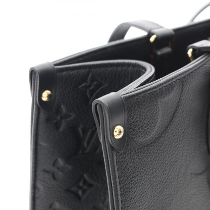 Louis Vuitton Black Leather Onthego