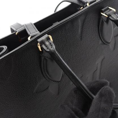 Louis Vuitton Black Leather Onthego
