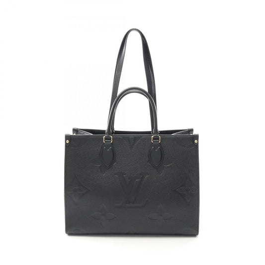 Louis Vuitton Black Leather Onthego