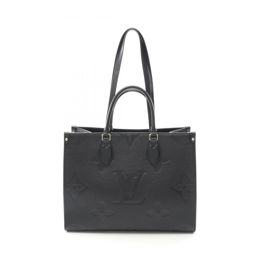 Louis Vuitton Black Leather Onthego