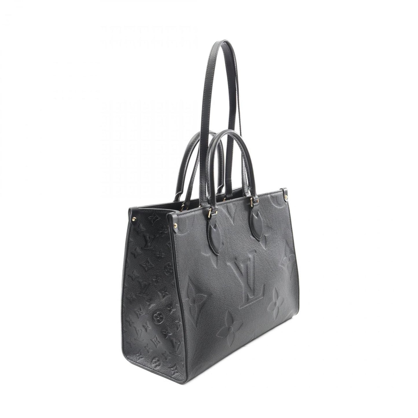 Louis Vuitton Black Leather Onthego