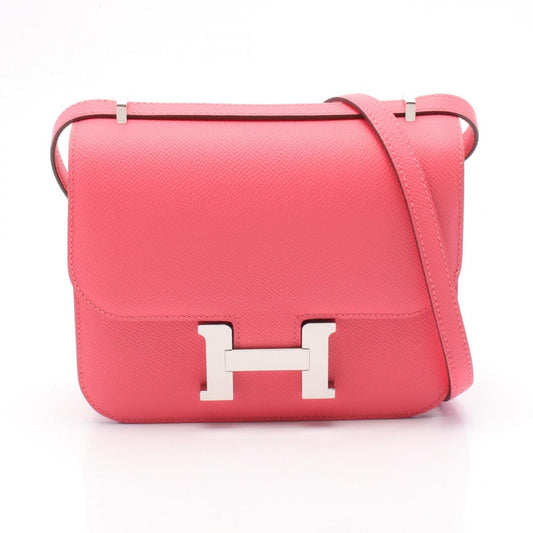 Hermès Pink Leather Constance