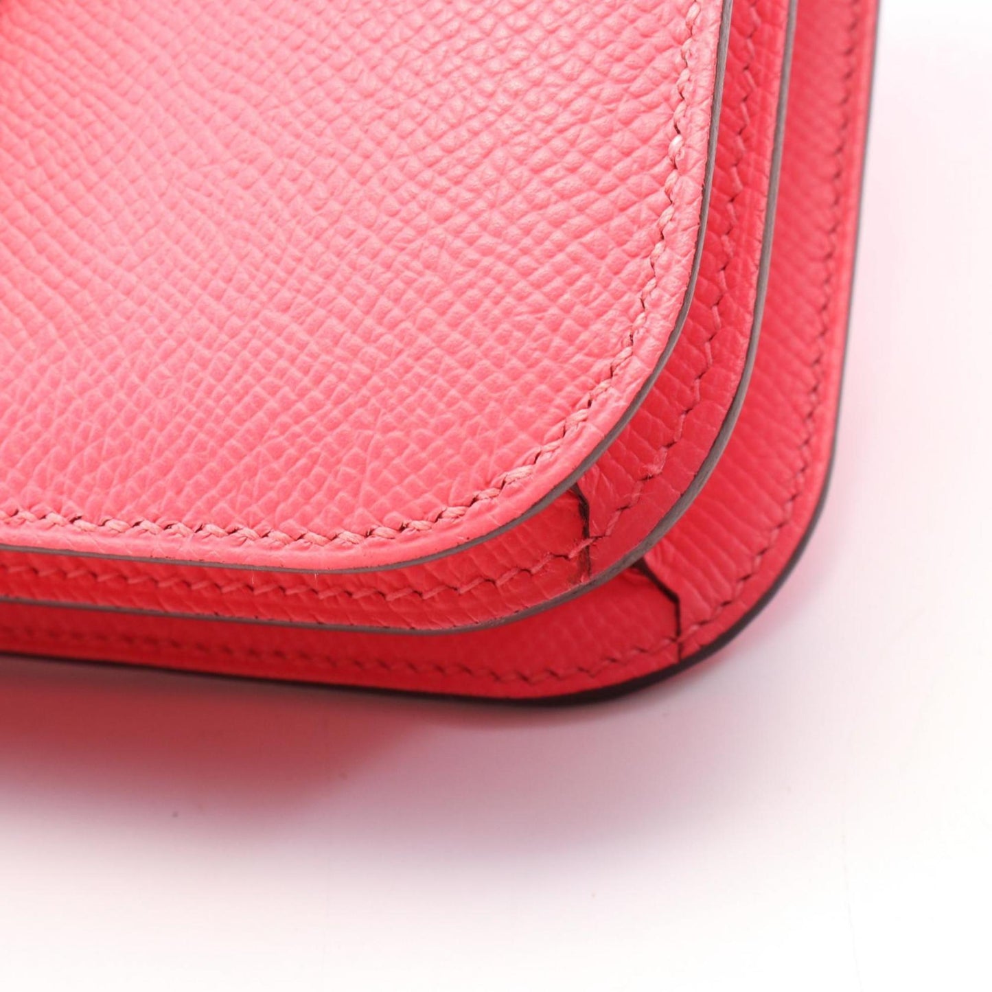 Hermès Pink Leather Constance