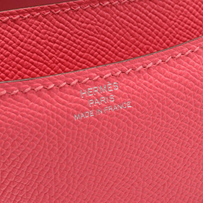 Hermès Pink Leather Constance