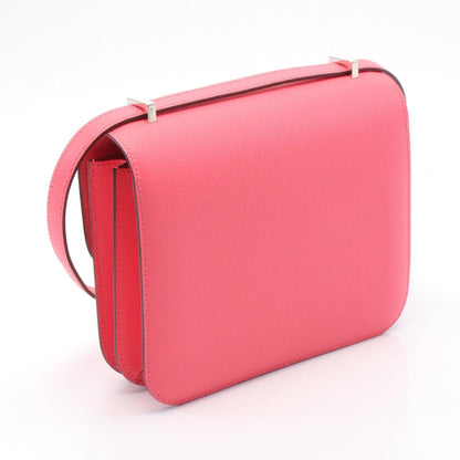 Hermès Pink Leather Constance