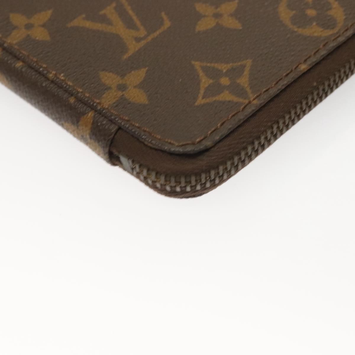 Louis Vuitton Brown Canvas Passport Cover