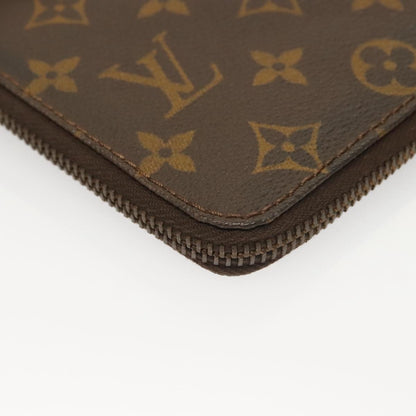 Louis Vuitton Brown Canvas Passport Cover