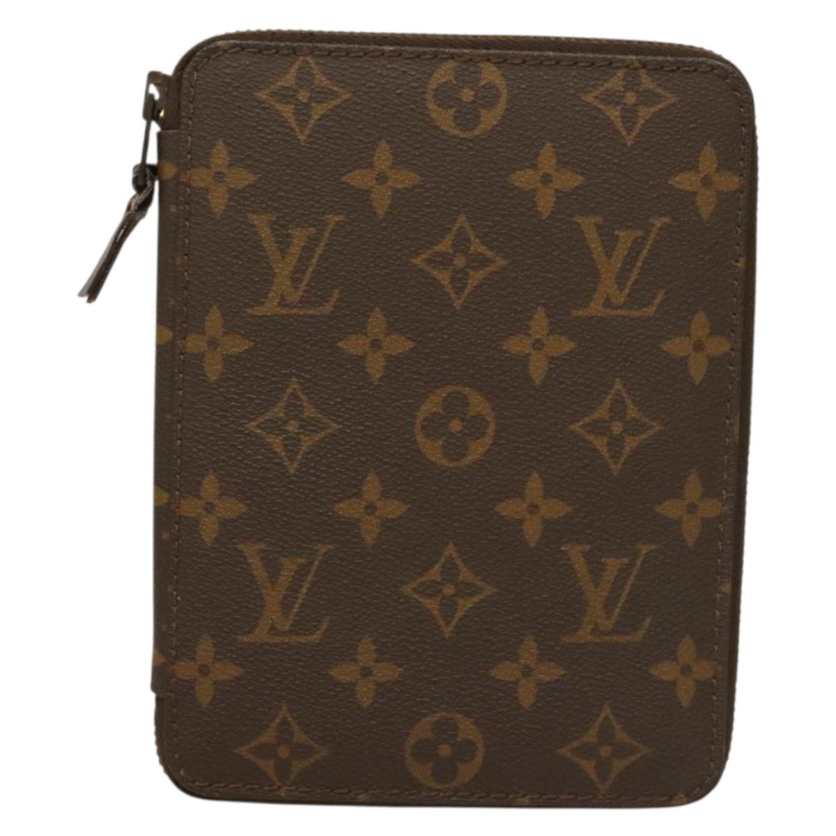 Louis Vuitton Brown Canvas Passport Cover