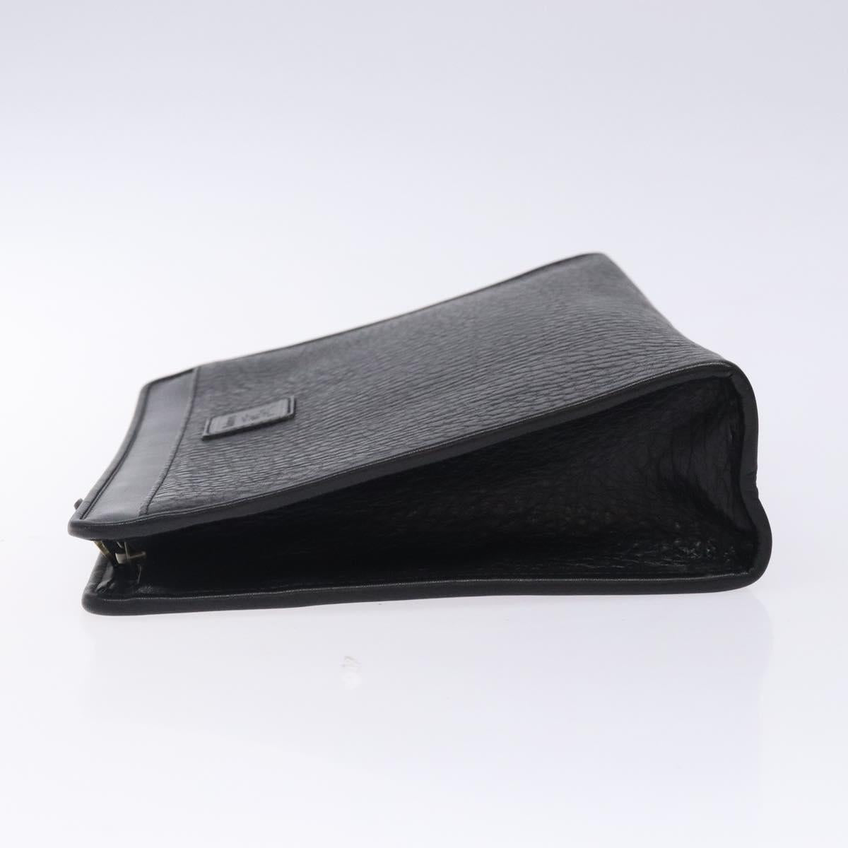Burberry Black Leather Nova Check