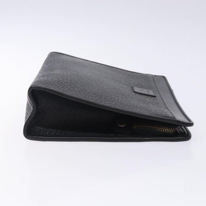 Burberry Black Leather Nova Check