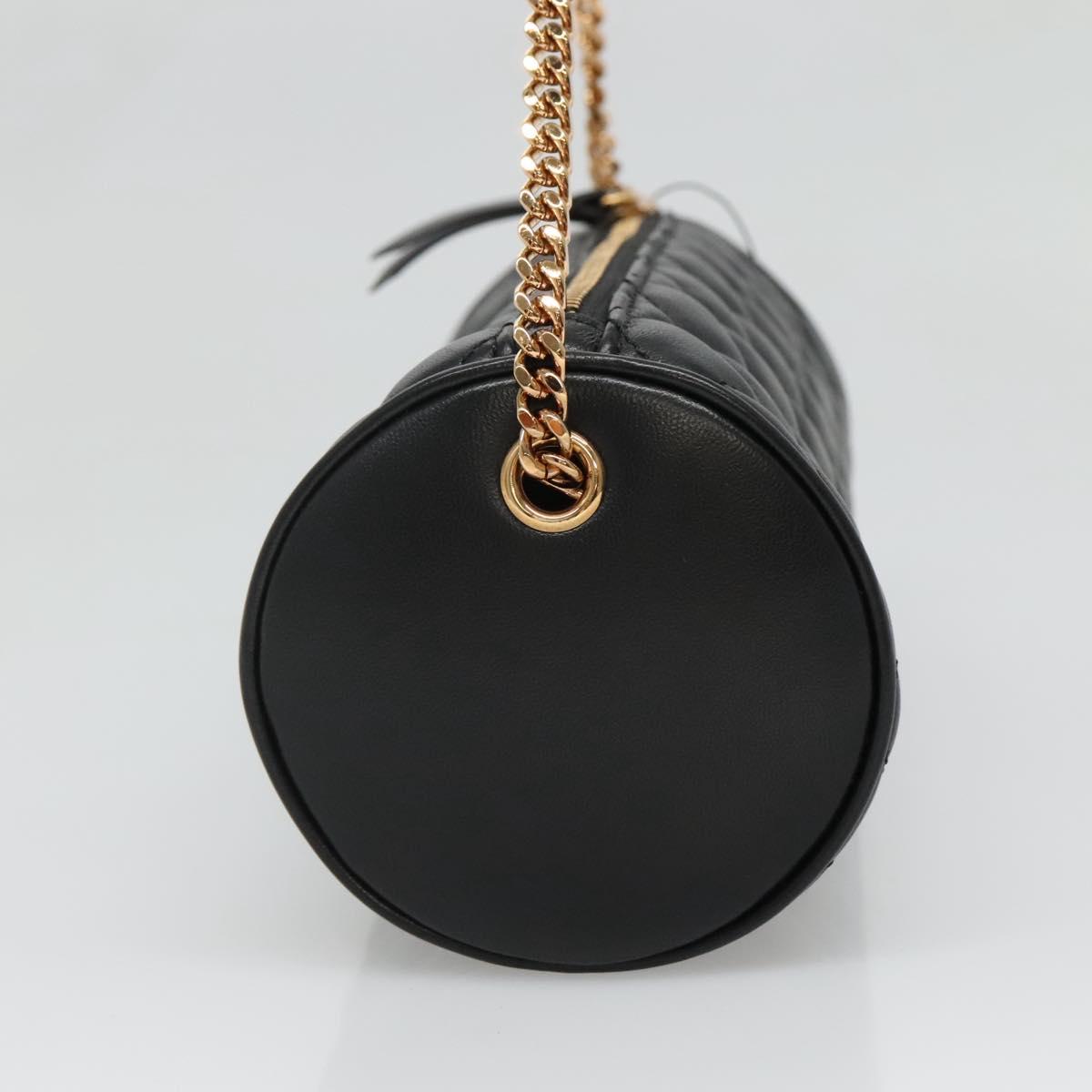 Versace Black Leather Medusa