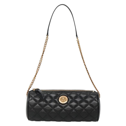 Versace Black Leather Medusa