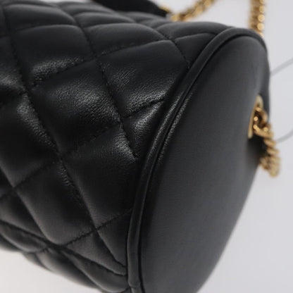 Versace Black Leather Medusa