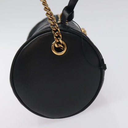 Versace Black Leather Medusa