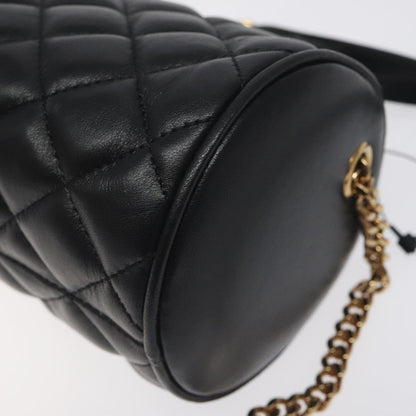 Versace Black Leather Medusa