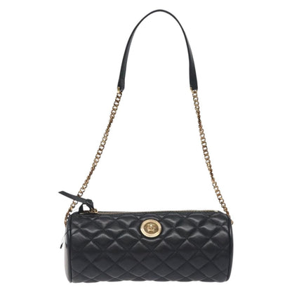 Versace Black Leather Medusa