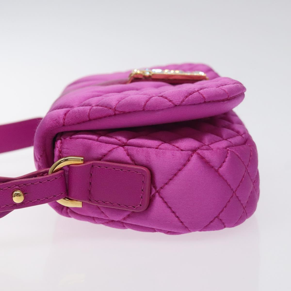 Versace Pink Silk Greca Goddess
