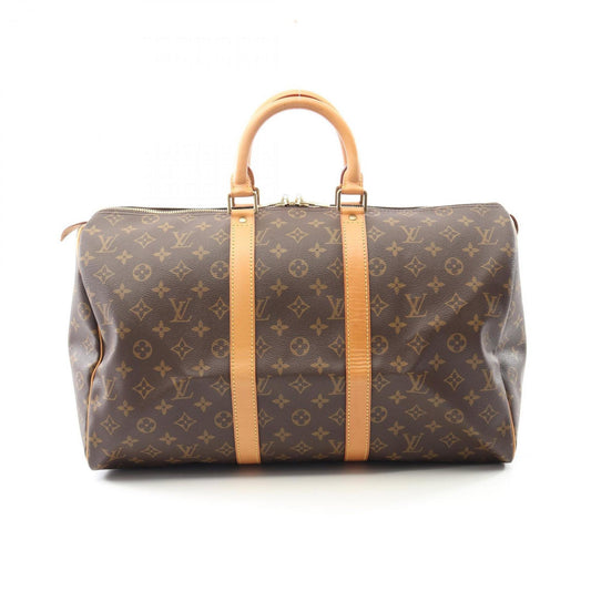 Louis Vuitton Brown Canvas Keepall 45