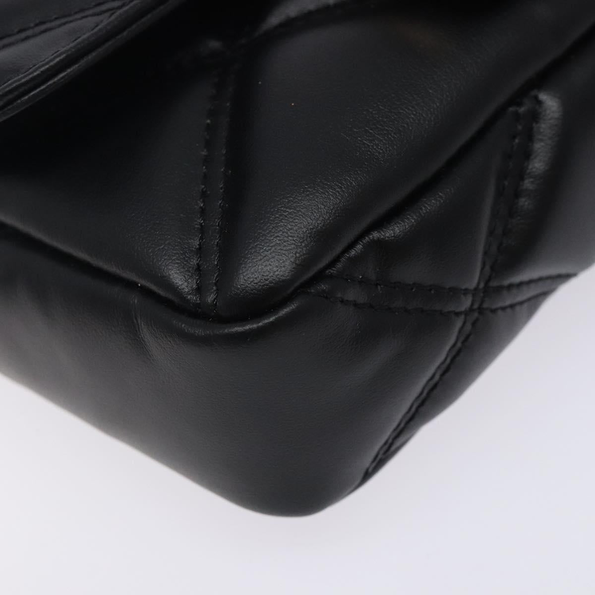 Versace Black Leather Medusa