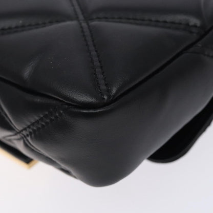 Versace Black Leather Medusa