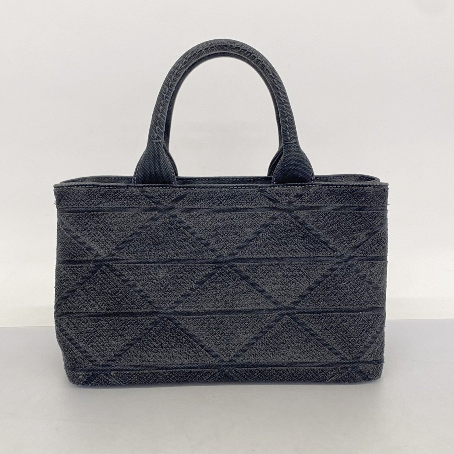Prada Black Canvas Canapa