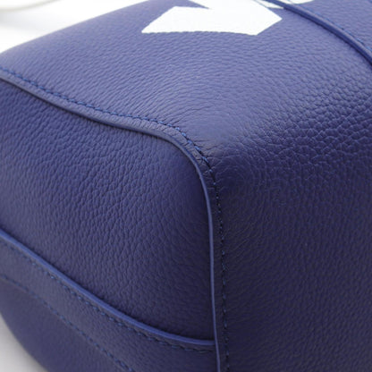 Louis Vuitton Blue Leather City Keepall