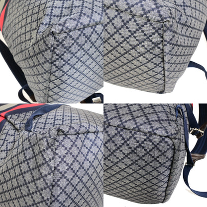 Gucci Blue Nylon Travel Backpack