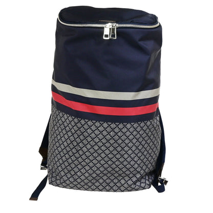 Gucci Blue Nylon Travel Backpack