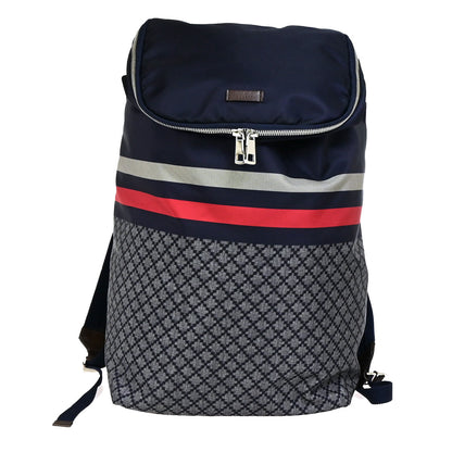 Gucci Blue Nylon Travel Backpack
