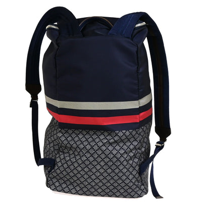 Gucci Blue Nylon Travel Backpack